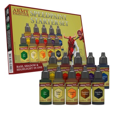 The Army Painter - Speedpaint Starter Set (18ml/bottle) The Army Painter - Speedpaint Starter Set (18ml/bottle)