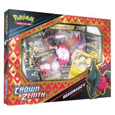 Pokemon Trading Card Game - SS12.5 Crown Zenith Regidrago V Box Pokemon Trading Card Game - SS12.5 Crown Zenith Regidrago V Box