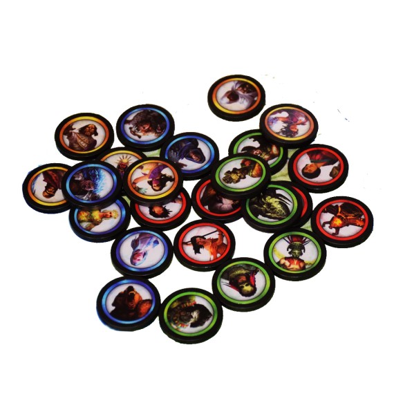 Skytear - Poker Chips: 24 Hero