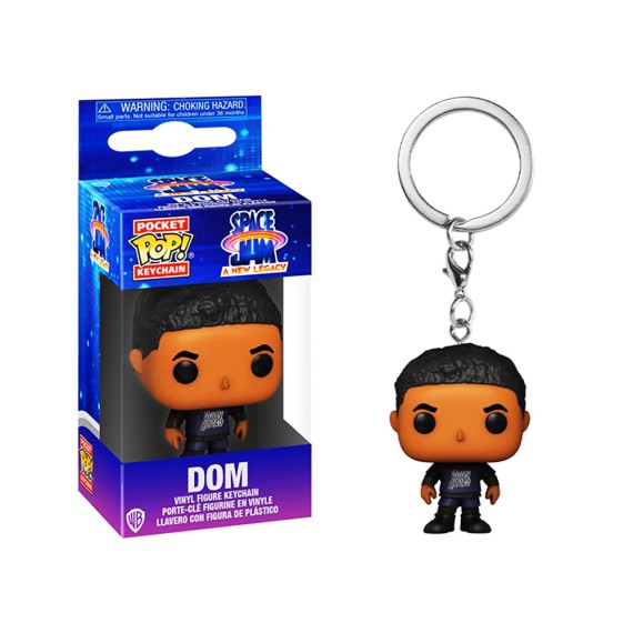 Space Jam 2 Pocket POP! Vinyl Keychains Dom