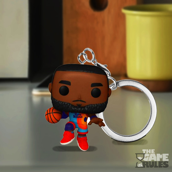 Space Jam 2 Pocket Pop Vinyl Keychains Lebron James