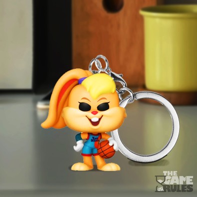 Space Jam 2 Pocket POP! Vinyl Keychains Lola Bunny