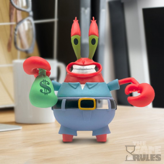 SpongeBob SquarePants - ReAction Action Figure Mr. Krabs