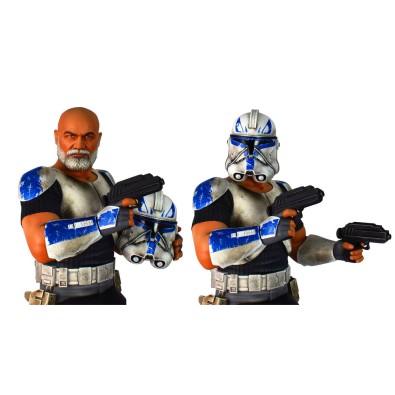 Star Wars: Clone Wars - Deluxe Rex Premium Bust