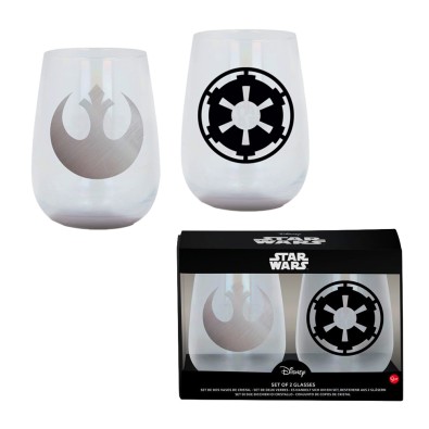 Star Wars - Crystal Glasses (2-Packs Case)