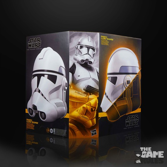 Star Wars: The Black Series - Phase II Clone Trooper Premium Ηλεκτρονικό Κράνος