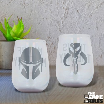 Star Wars: The Mandalorian - Γυάλινα Ποτήρια (2-Packs Case)
