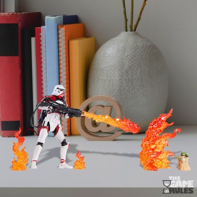 Star Wars: The Vintage Collection - Deluxe Incinerator Trooper & Grogu