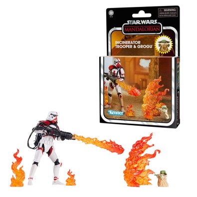 Star Wars: The Vintage Collection - Deluxe Incinerator Trooper & Grogu
