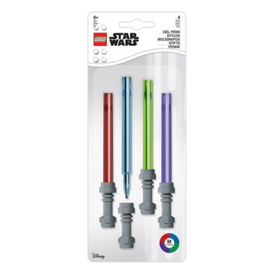Star Wars: Στυλό Τζελ 4-Pack - Lightsaber Star Wars: Στυλό Τζελ 4-Pack - Lightsaber