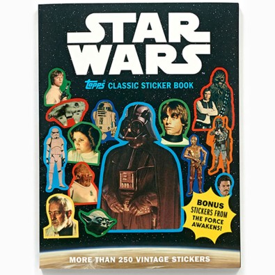 Star Wars Topps Classic Sticker Book Star Wars Topps Classic Sticker Book