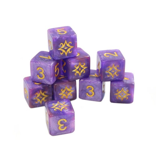 Star of Azathoth Dice - Nebula d6 Set