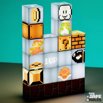 Super Mario Bros - Build A Level Φωτιστικό Super Mario Bros - Build A Level Φωτιστικό