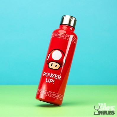 Super Mario: Power Up - Μεταλλικό Μπουκάλι  (500ml) Super Mario: Power Up - Μεταλλικό Μπουκάλι  (500ml)