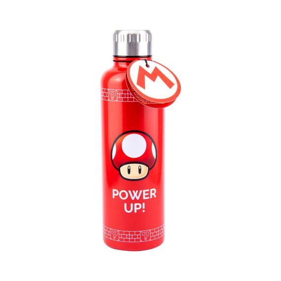 Super Mario: Power Up - Μεταλλικό Μπουκάλι  (500ml)