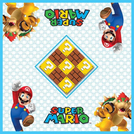 Super Mario Checkers and Tic-Tac-Toe