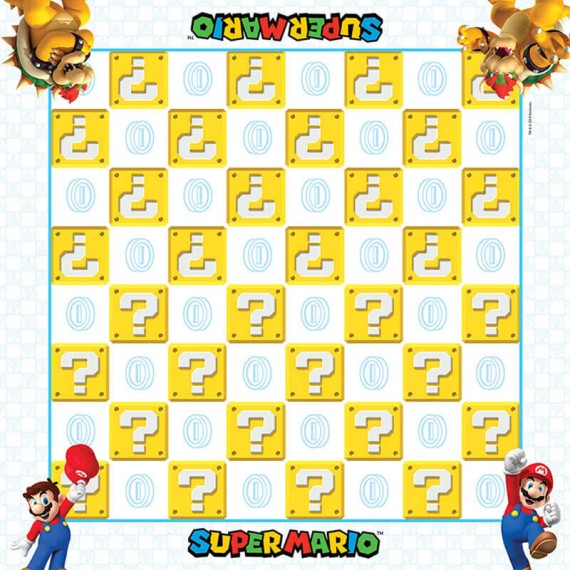 Super Mario vs Bowser: Checkers