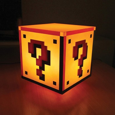 Super Mario Bros: Question Block - Φωτιστικό Super Mario Bros: Question Block - Φωτιστικό