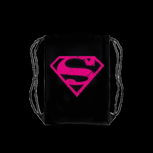 Superman Logo - Τσάντα Θαλάσσης (Ροζ)