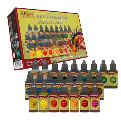 The Army Painter - Speedpaint Mega Set (18ml/bottle) The Army Painter - Speedpaint Mega Set (18ml/bottle)