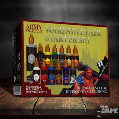 The Army Painter - Warpaints Air Starter Set (18ml/bottle) The Army Painter - Warpaints Air Starter Set (18ml/bottle)