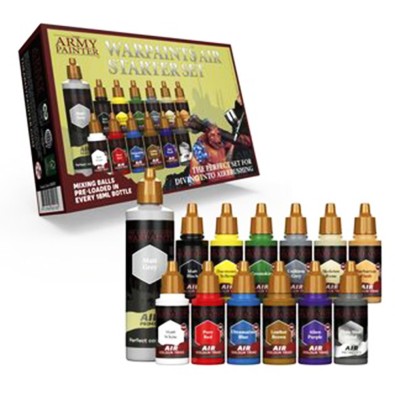 The Army Painter - Warpaints Air Starter Set (18ml/bottle) The Army Painter - Warpaints Air Starter Set (18ml/bottle)