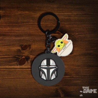 Star Wars: The Mandalorian - Λαστιχένιο Μπρελόκ Star Wars: The Mandalorian - Λαστιχένιο Μπρελόκ