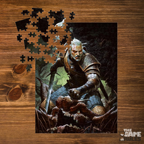 The Witcher 3: Wild Hunt - Geralt - Παζλ - 1000pc