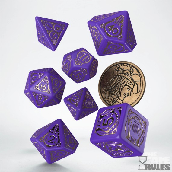 The Witcher Dice Set Dandelion - Viscount de Lettenhove