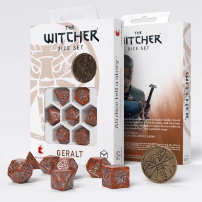 The Witcher Dice Set Geralt - The Monster Slayer The Witcher Dice Set Geralt - The Monster Slayer
