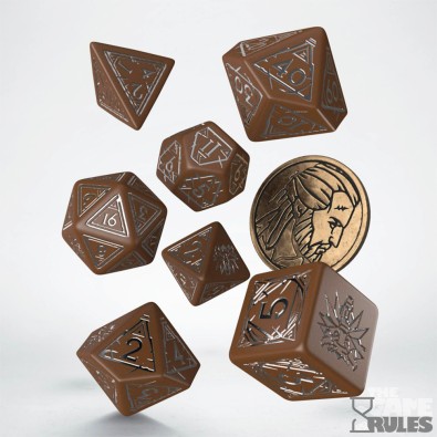 The Witcher Dice Set Geralt - The Roach's companion The Witcher Dice Set Geralt - The Roach's companion