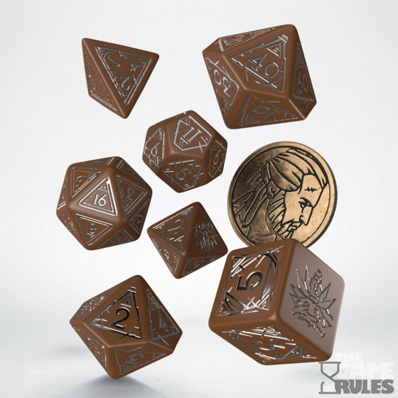 The Witcher Dice Set Geralt - The Roach's companion