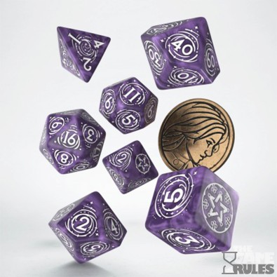 The Witcher Dice Set Yennefer - Lilac and Gooseberries The Witcher Dice Set Yennefer - Lilac and Gooseberries