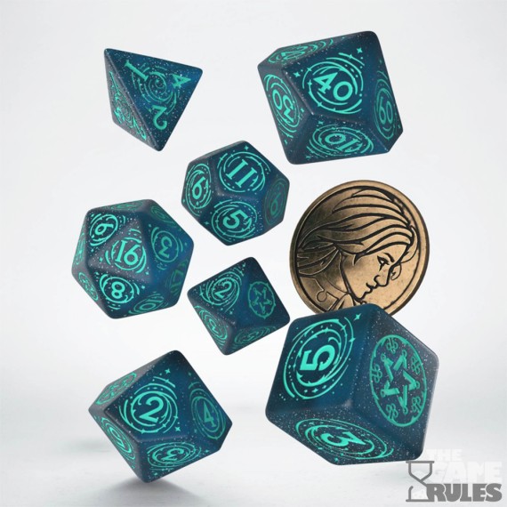 The Witcher Dice Set Yennefer - Sorceress Supreme