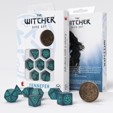 The Witcher Dice Set Yennefer - Sorceress Supreme The Witcher Dice Set Yennefer - Sorceress Supreme