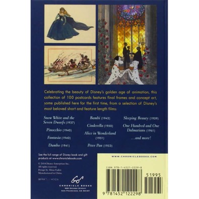 The Art of Disney: The Golden Age Postcard Box