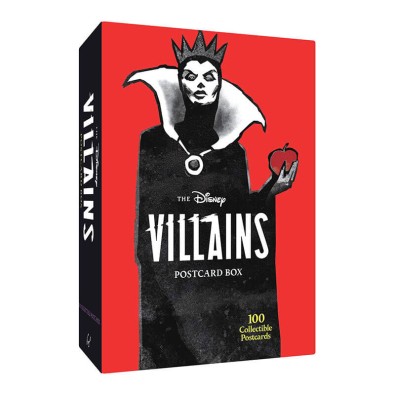 The Disney Villains Postcard Box The Disney Villains Postcard Box