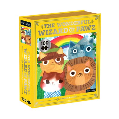 The Wonderful Wizard of Pawz Bookish Cats - Παζλ - 100 pc The Wonderful Wizard of Pawz Bookish Cats - Παζλ - 100 pc