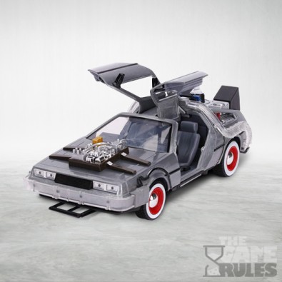 DeLorean Time Machine Back to the Future III 1990 (1:24)