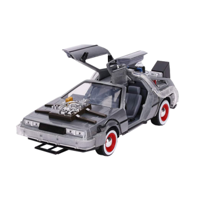 DeLorean Time Machine Back to the Future III 1990 (1:24)