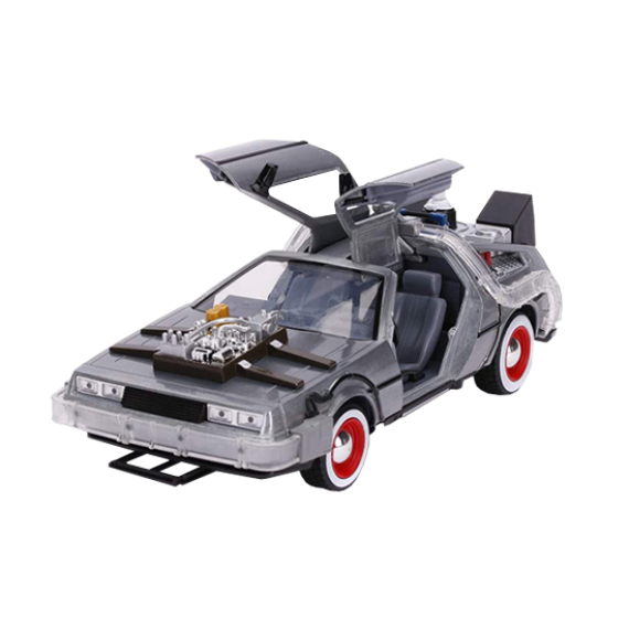 DeLorean Time Machine Back to the Future III 1990 (1:24)