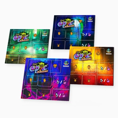 Tiny Epic Dungeons - 4 Pack Player Game Mats Tiny Epic Dungeons - 4 Pack Player Game Mats