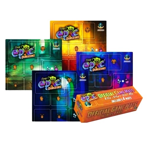 Tiny Epic Dungeons - 4 Pack Player Game Mats