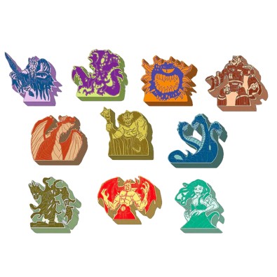 Tiny Epic Dungeons: Boss Meeple Upgrade Pack (Exp) Tiny Epic Dungeons: Boss Meeple Upgrade Pack (Exp)