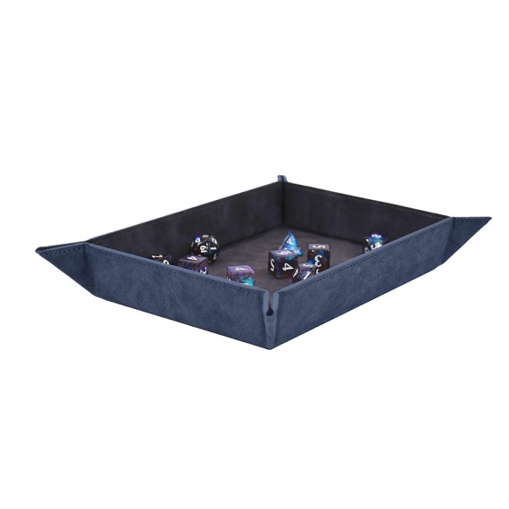 Foldable Dice Rolling Tray - Sapphire