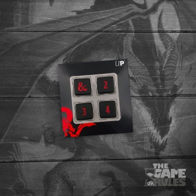 Heavy Metal D6 - 4x Dice Set for Dungeons & Dragons