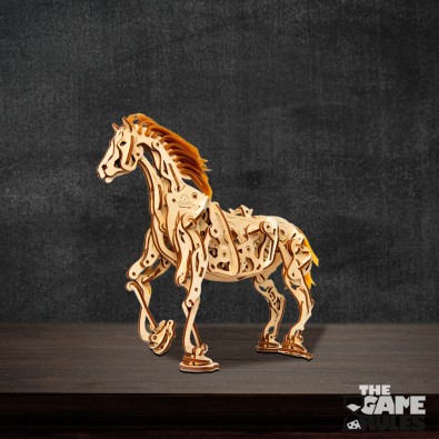 Ugears - Horse-Mechanoid - 3D Παζλ - 410 pc Ugears - Horse-Mechanoid - 3D Παζλ - 410 pc