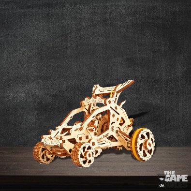 Ugears Mini Buggy - 3D Παζλ - 80pc Ugears Mini Buggy - 3D Παζλ - 80pc