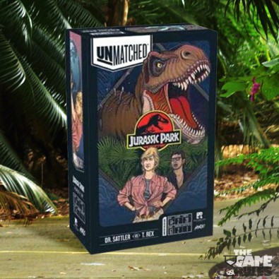 Unmatched: Jurassic Park – Dr. Sattler vs. T. Rex Unmatched: Jurassic Park – Dr. Sattler vs. T. Rex
