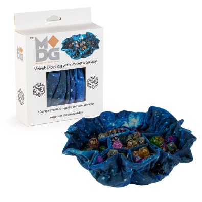 Dice Bag with Pockets - Galaxy Dice Bag with Pockets - Galaxy